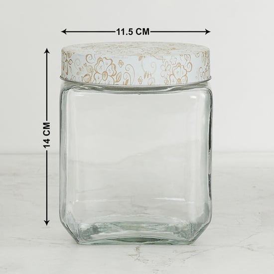 Corsica Essentials Set of 2 Glass Jars - 1.2L