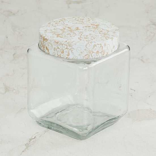 Corsica Essentials Set of 2 Glass Jars - 1.2L