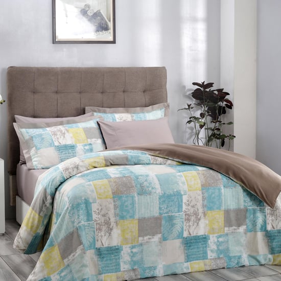 MASPAR Botanical Heritage 3-Pc. Double Duvet Cover Set - 275 x 228 cm
