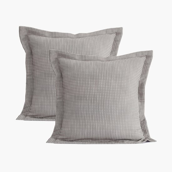 MASPAR Botanical Heritage Printed Pillow Cover - Set of 2 Pcs  - 60 cm x 60 cm