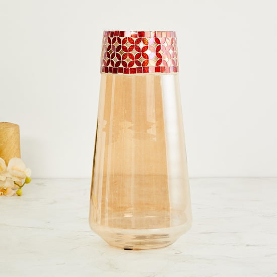 Ajmerkaydens Textured Glass Vase