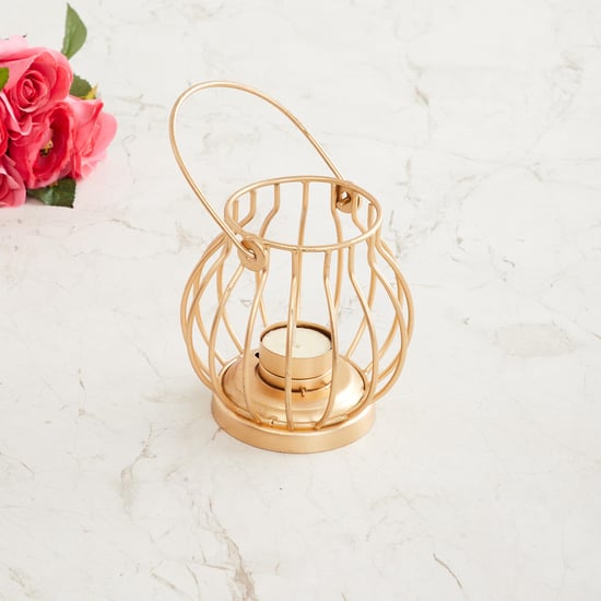 Fiesta Leon Metal Votive Lantern