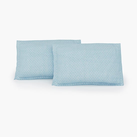 SWAYAM Pastel Vogue  3-Pc. Double Bedsheet  Set - 228 x 274 cm