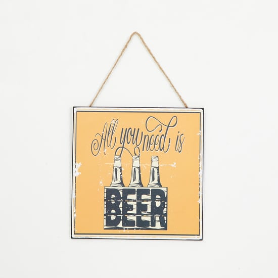 Garnet Quote on Beer Picture Frame - 20 x 20 cm