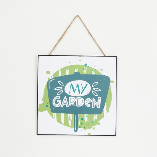 Garnet Quote on Garden Picture Frame - 20 x 20 cm