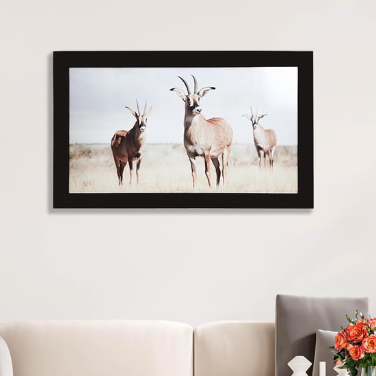 Artistry Triple Reindeer Picture Frame - 60 x 100 cm