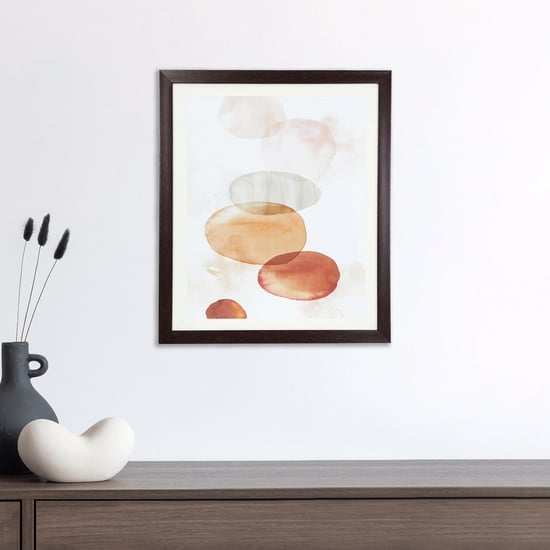 Artistry White Printed Canvas Picture Frame - 51x60 cm