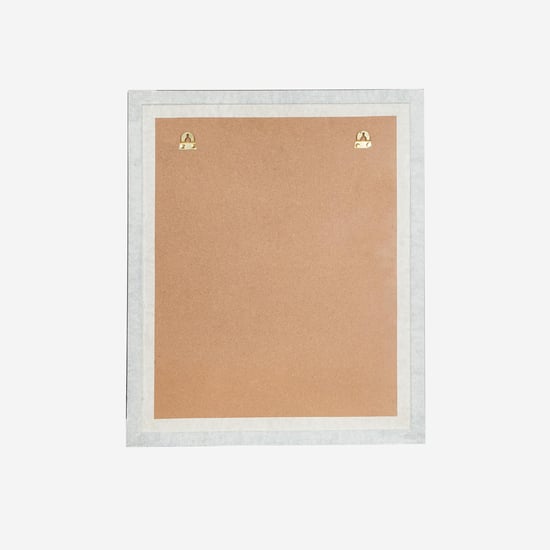 Artistry White Printed Canvas Picture Frame - 51x60 cm