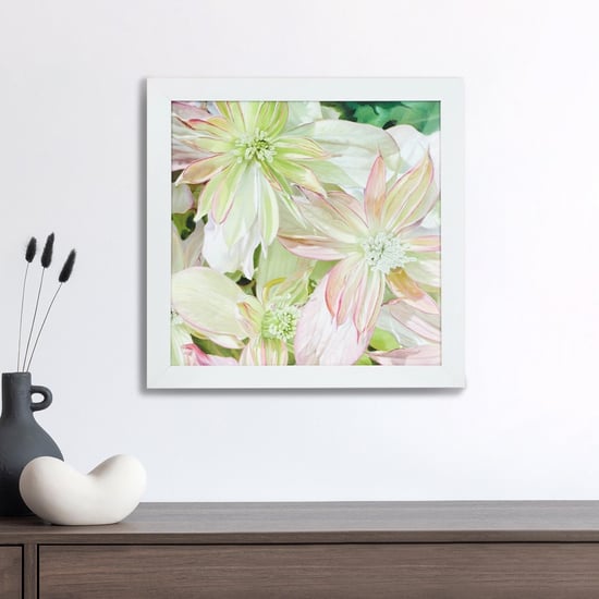 Artistry Leaf Flower Picture Frame - 57.5 x 57.5 cm