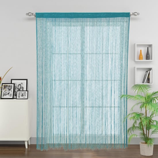 Corsica Solid String Door Curtain - 111 cm x 223 cm