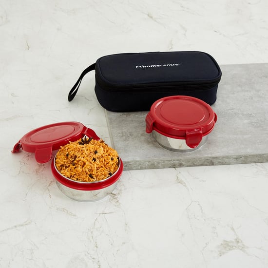 Corsica Set of 2 Lunch Box With Bag