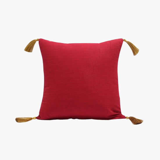 MASPAR Lurex Appliqued Cushion Cover - Set of 5 - 40 x 40 cm