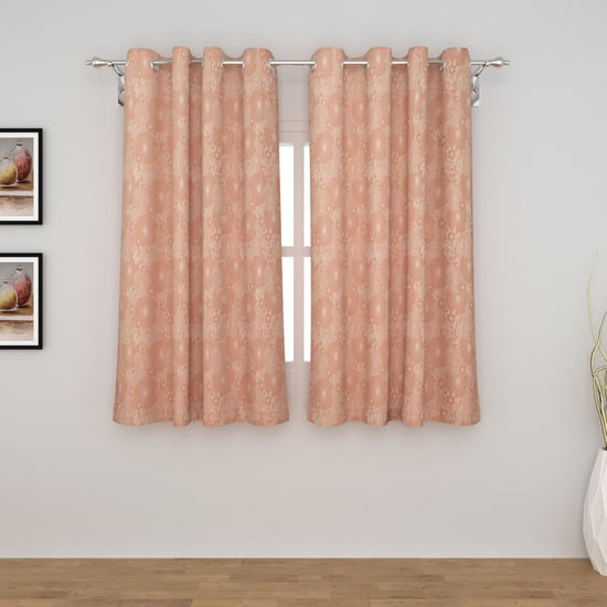 Medley Silhouette Printed Window Curtain Pair -  110 cm x 160 cm