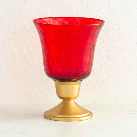 Raga Glass Hurricane Candle Holder