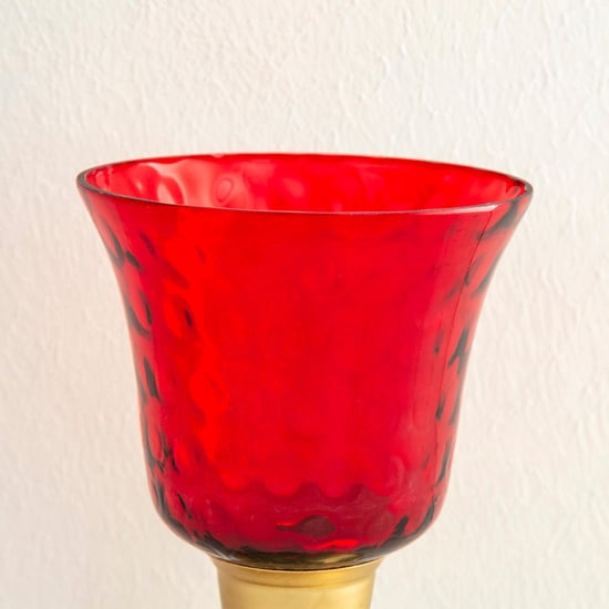Raga Glass Hurricane Candle Holder