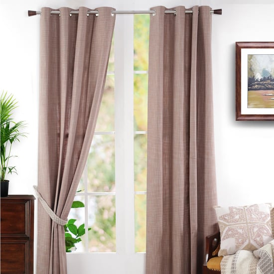 MASPAR Textured Door Curtain Pair - 122 x 152 cm