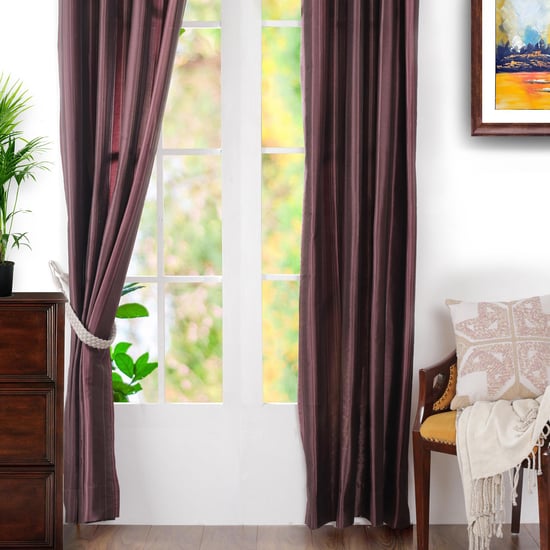 MASPAR Striped Door Curtain Pair - 125 x 228 cm