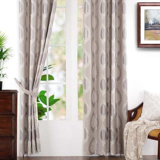 MASPAR Printed Door Curtain Pair -  125 x 228 cm