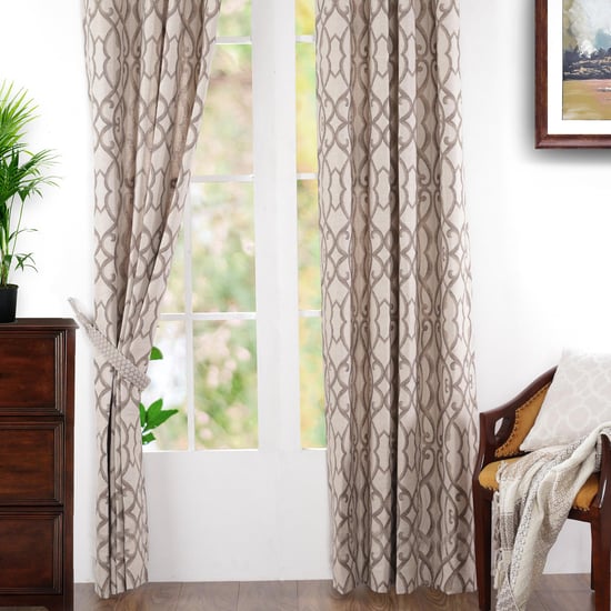 MASPAR Jacquard Door Curtain Pair - 125 cm x  228 cm