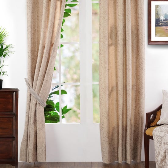 MASPAR Jacquard Door Curtain Pair - 125 cm x 228 cm