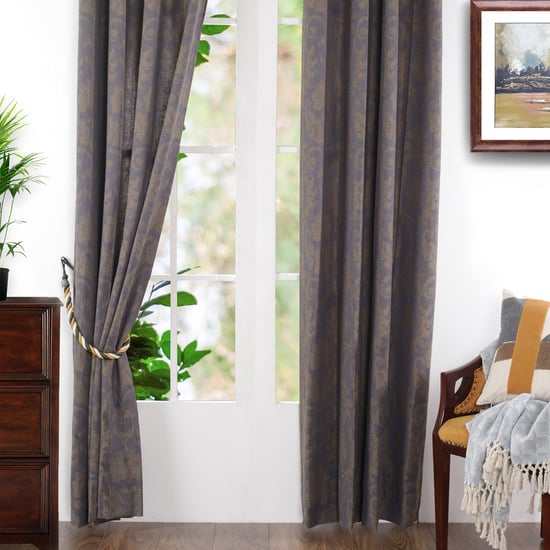 MASPAR Printed Door Curtain Pair -  1.25 m x  2.28 m