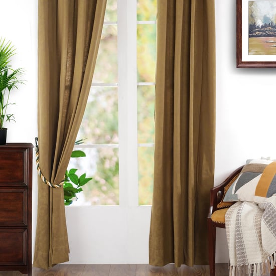 MASPAR Printed Door Curtain Pair -  1.25 m x  2.28 m