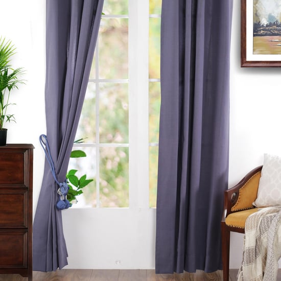 MASPAR Solid Door Curtain Pair - 127 x 228 cm