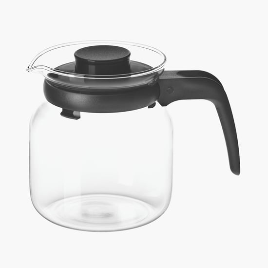BOROSIL Carafe Glass Kettle With Stainer- 650 ml