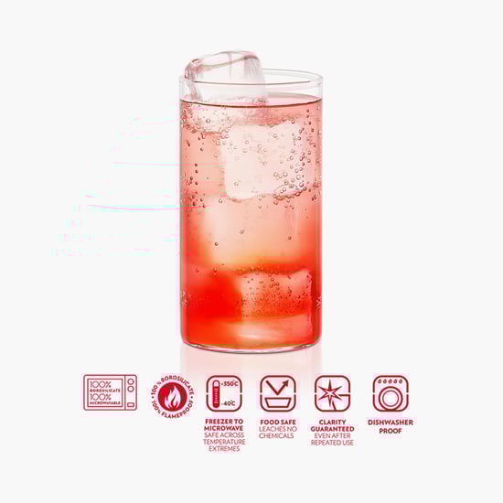 BOROSIL Vision Glasses - Set of 6