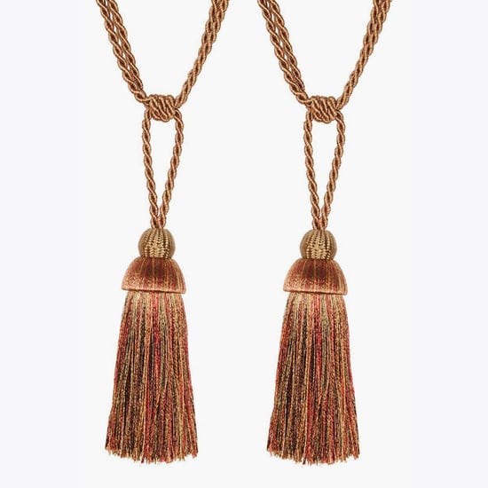DECO WINDOW  Tassel Tie-Back - Set of 2 - 3 x 11 cm