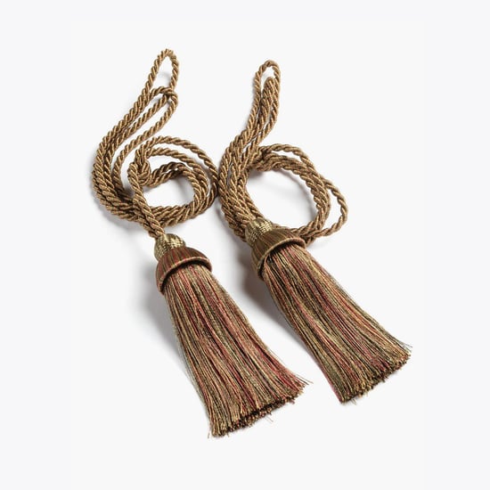 DECO WINDOW  Tassel Tie-Back - Set of 2 - 3 x 11 cm