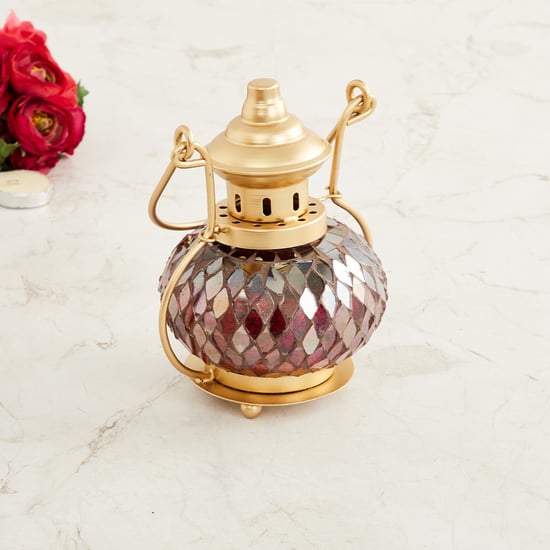 Fiesta Blaze Mosaic Lantern