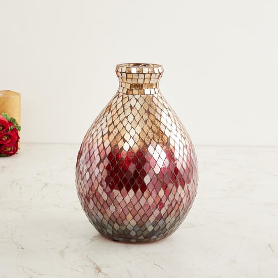 Fiesta Textured Mosaic Vase