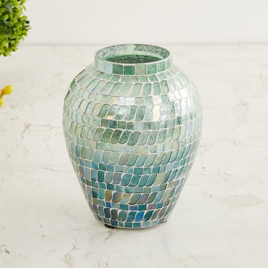 Fiesta Textured Yael Mosaic Vase