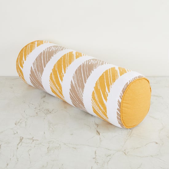 Arcadia Printed Bolster - 16 x 45 cm