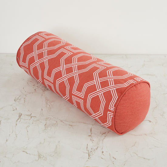 Arcadia Printed Bolster - 16 x 45 cm