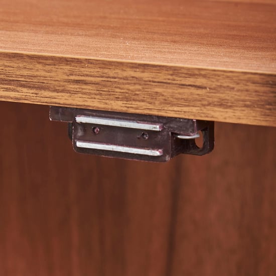 Quadro NXT Flip Study Table - Brown | Brown | Engineered Wood