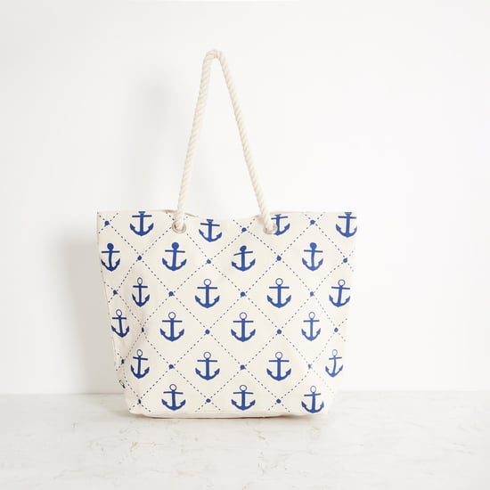 Corsica Printed Cotton Shopping Tote Bag