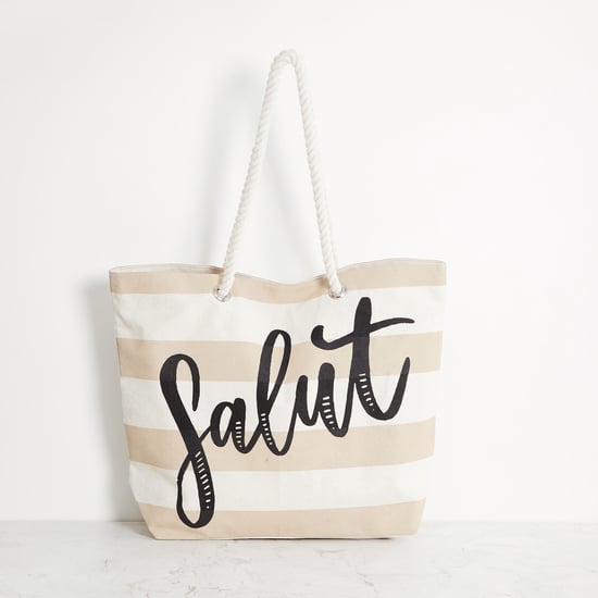Corsica Printed Cotton Shopping Tote Bag