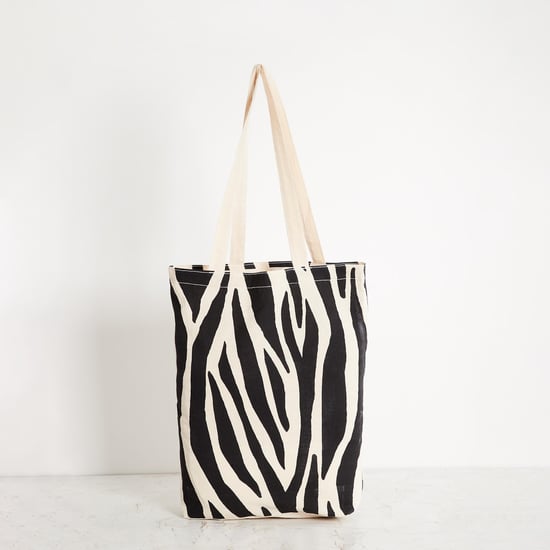 Corsica Printed Cotton Shopping Tote Bag