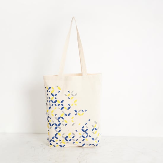 Corsica Printed Cotton Shopping Tote Bag