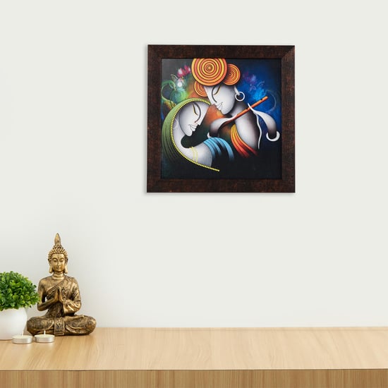 Corsica Radha Krishna Picture Frame - 30 x 30 cm