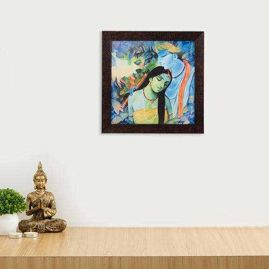 Corsica Radha Krishna Picture Frame - 30 x 30 cm