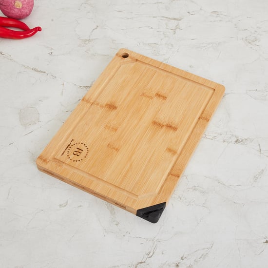 Chef Special Bamboo Chopping Board with Knife Sharpener