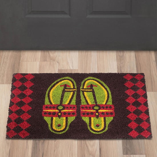 INDIA CIRCUS Textured Doormat - 76.20 cm x 50.80 cm
