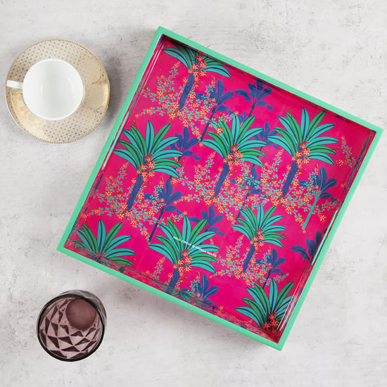 INDIA CIRCUS Royal Palms Square Tray