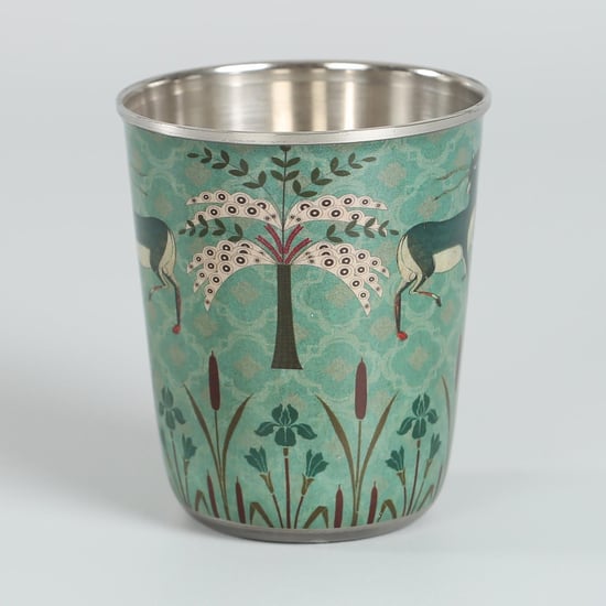 INDIA CIRCUS Mirroring Deer Garden Small Tumbler - Set of 2