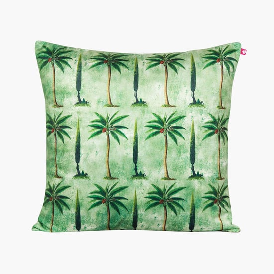 INDIA CIRCUS Palmeria Conifer Cushion Cover - 30.48 x 30.48 cm