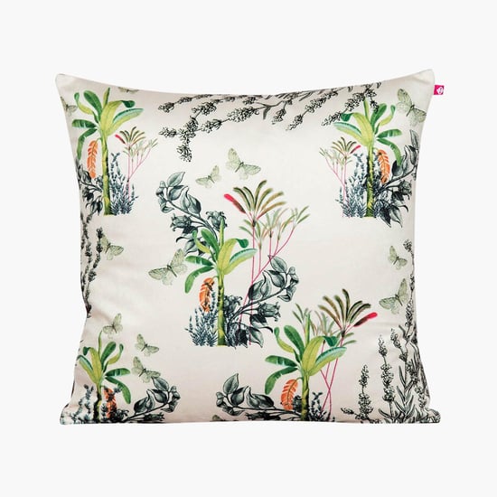 INDIA CIRCUS Desert Plant Cushion Cover - 30.48 x 30.48 cm