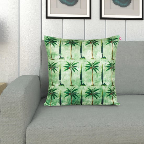 INDIA CIRCUS Palmeria Conifer Cushion Cover - 40.64 x 40.64 cm